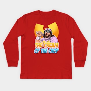 THE CREAM OF THE CROP CLAN WU Kids Long Sleeve T-Shirt